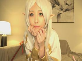 小っちゃ可愛いすぎるコスプレイヤー＠ビデマップAK●BAアダルト館 ＃美少女＃コスプレ＃アイドル＃素人＃ミニマム＃変態ドM＃極小キツキツ穴＃ヌルテカオイル＃ストッキング＃潮吹き＃唾飲み＃ごっくん＃ハメ撮り　サンプル画像09